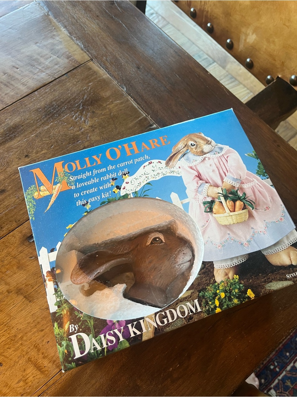 VTG Daisy Kingdom Make Your Own Doll Kit MacGregor OHare 8925 Rabbit 1992 CRAFT